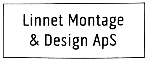 Linnet Montage og design logo